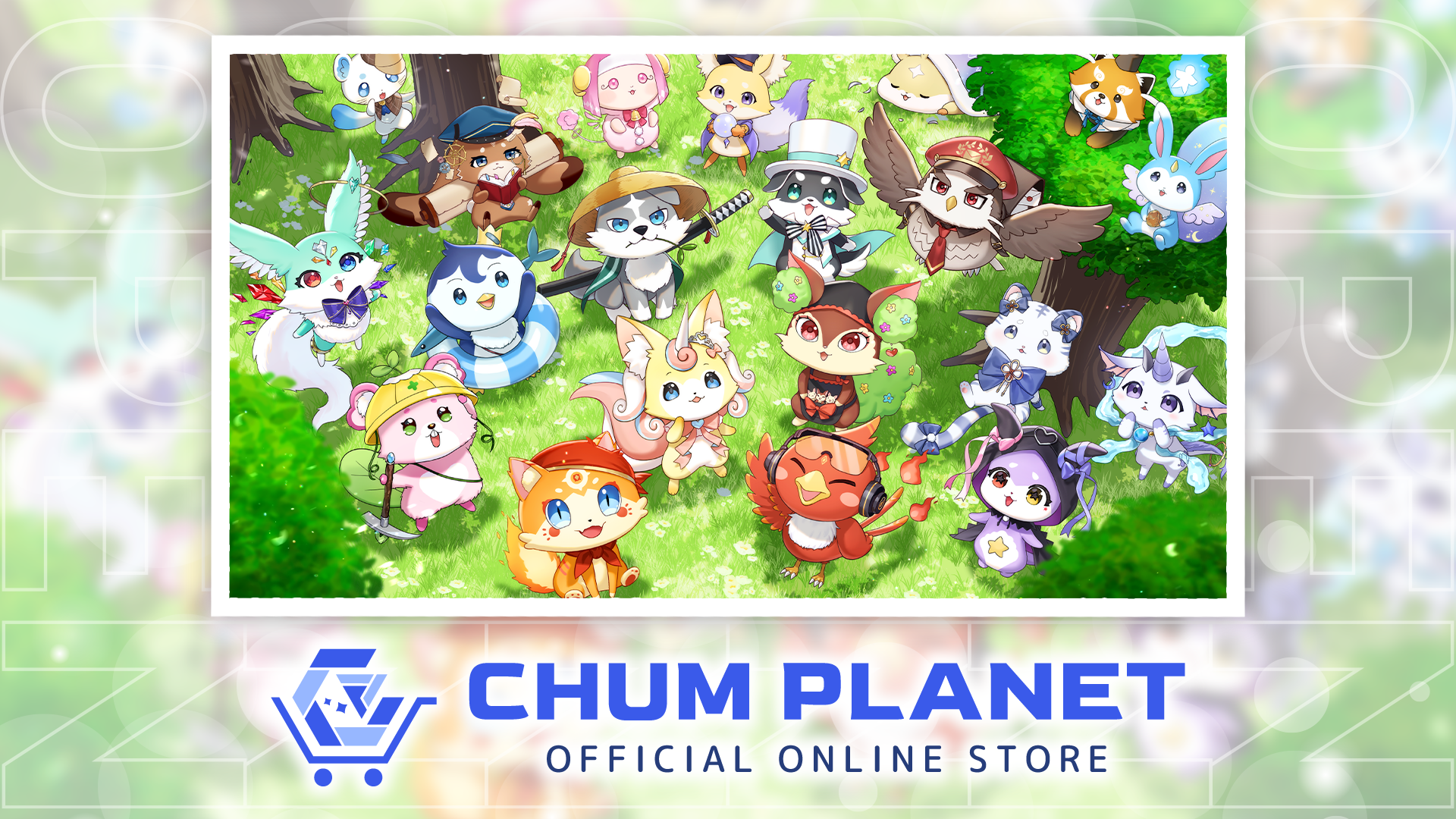 CHUM PLANETのちゃむたちが遂にアクリルグッズになって登場!!